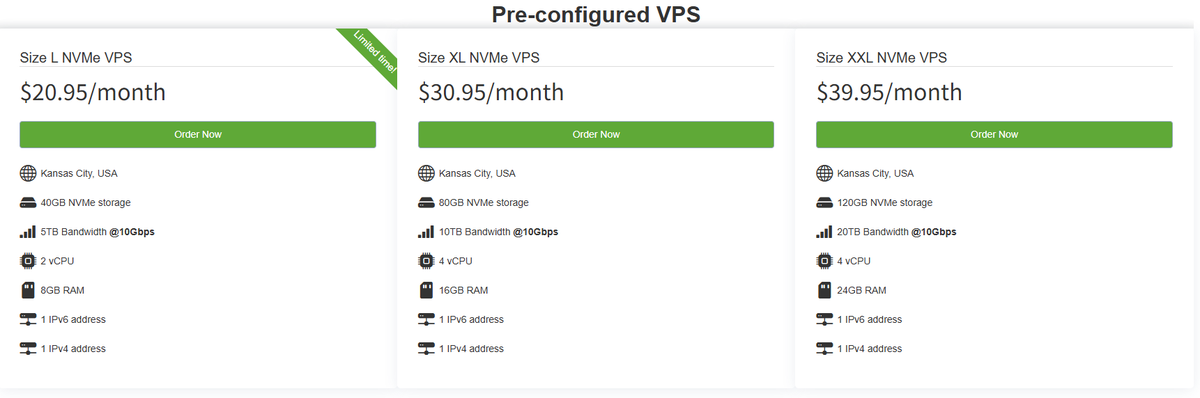 SmokyHosts plans screenshot