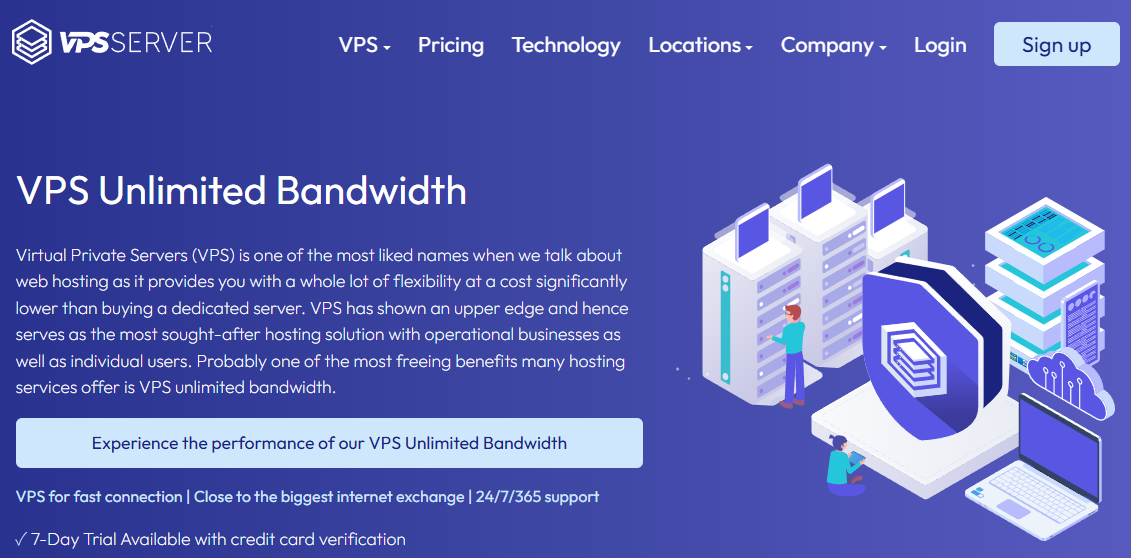 VPSServer plans screenshot