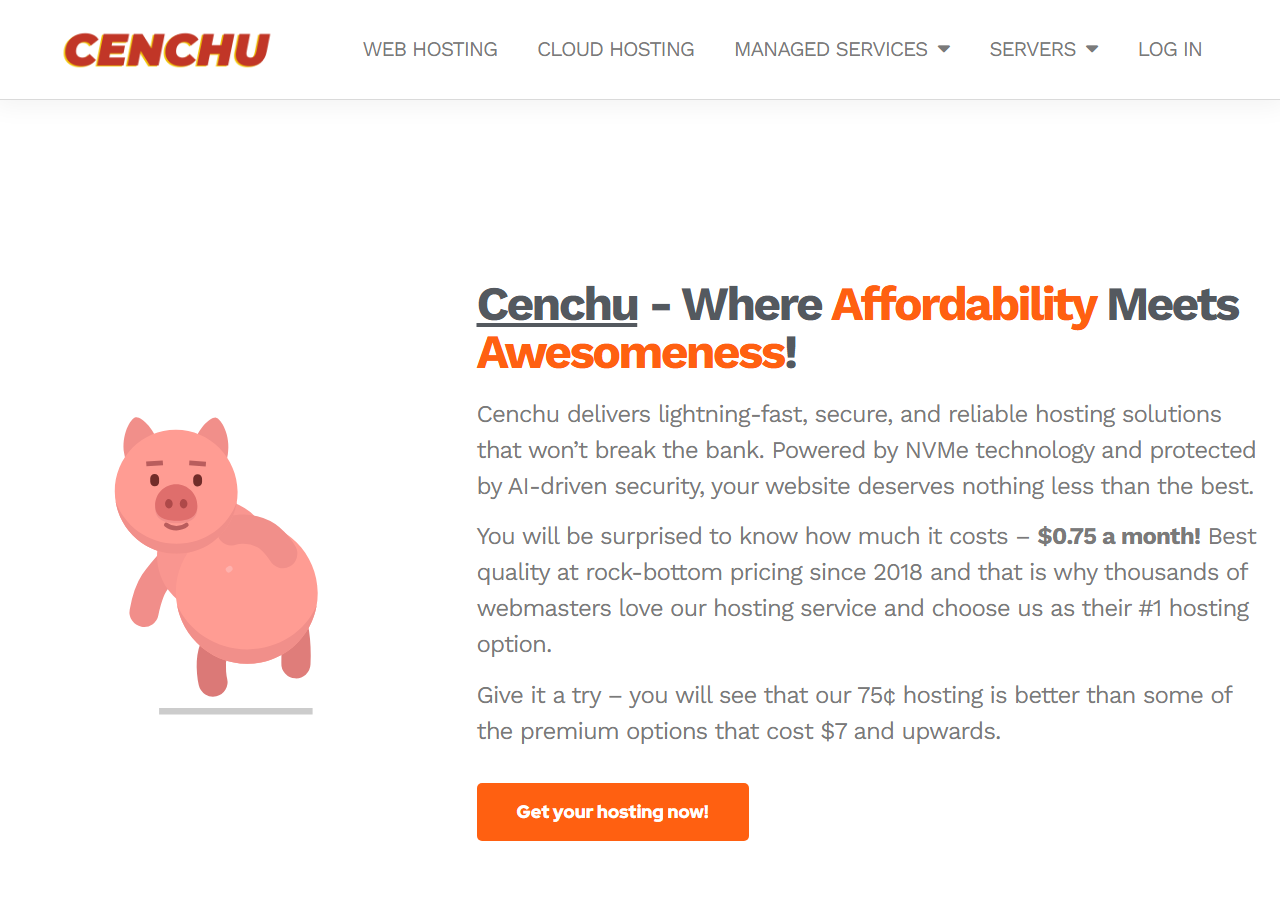 CENCHU official website homepage
