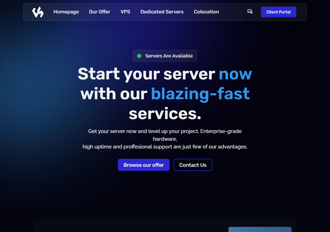ChunkServe official website homepage