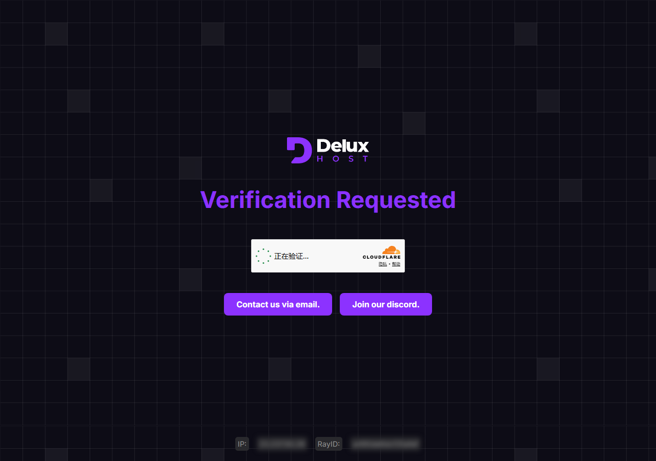 DeluxHost official website homepage