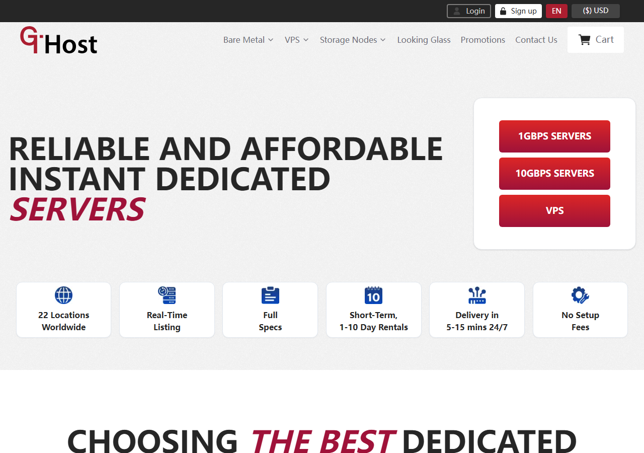 GTHost official website homepage