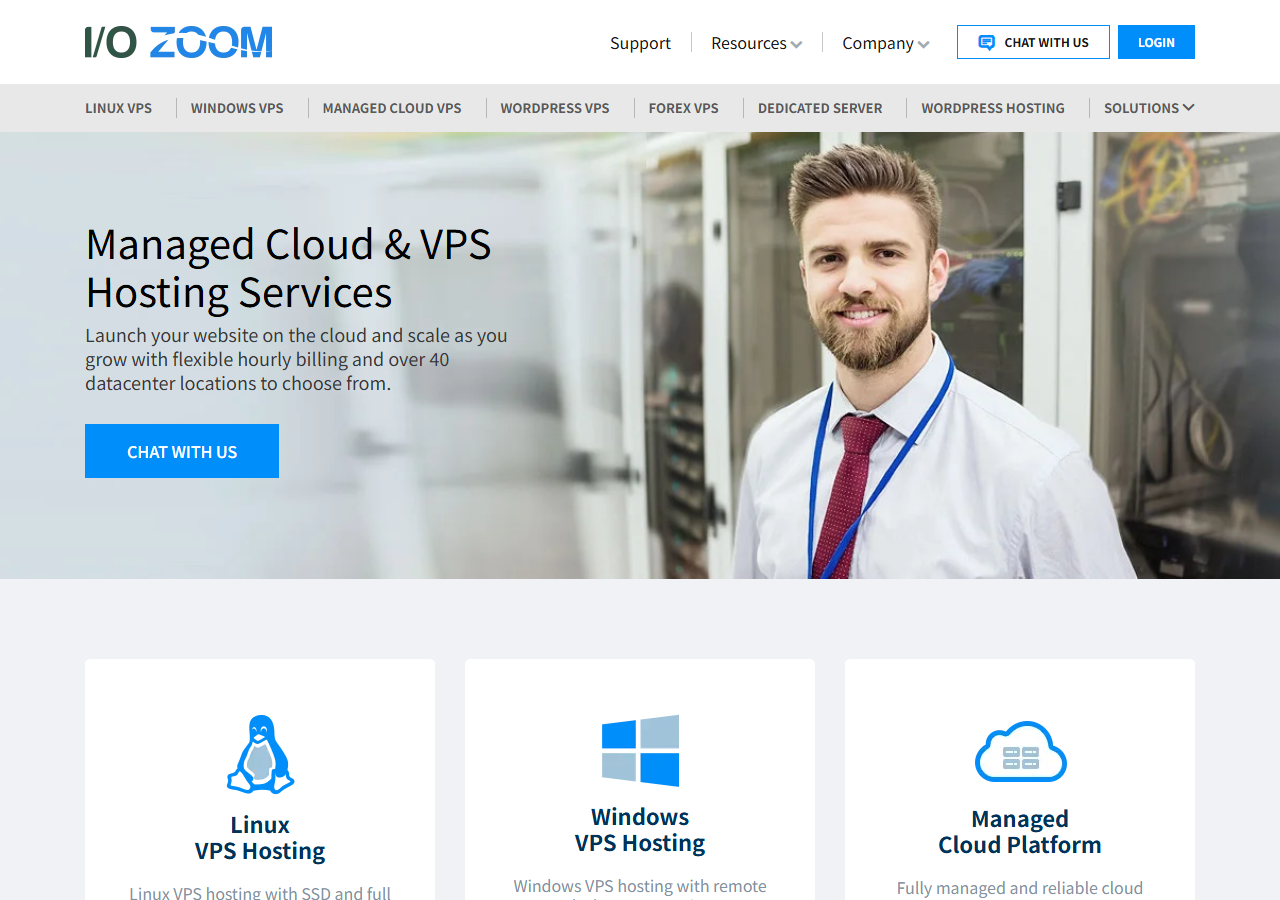 Iozoom official website homepage